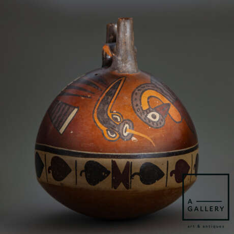 Древняя керамика “Vessel, Peru, 0-600 AD”, неизвестен, Clay, Peru, 0-600 гг. н.э. - photo 3