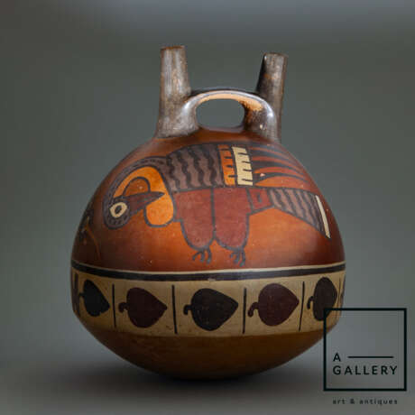 Древняя керамика „Schiff, Peru, 0-600 ANZEIGE“, Ton, Peru, 0-600 гг. н.э. - Foto 4