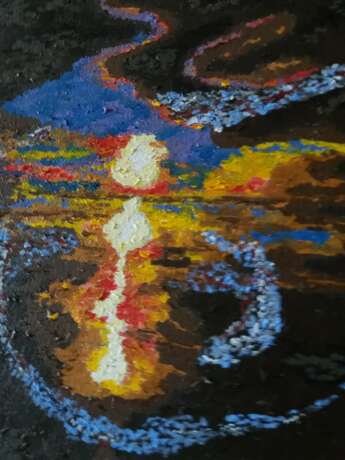 Gemälde „Gelber Zwerg“, Leinwand, Ölfarbe, Impressionismus, мир, Russland, 2021 - Foto 1