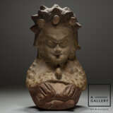 Древняя керамика „Priesterfigur, 500 v. Chr.-500 n. Chr.“, Keramik, Ecuador, 500 гг. до н.э. - 500 гг. н.э. - Foto 1