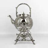 Teapot with warmer, Briddon Brothers, Metal, Англия, 1863 - photo 1