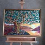 Painting “Money Tree”, Canvas on fiberboard, Mixed media, Symbolism, мистический реализм, Russia, 2021 - photo 1