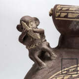 Древний сосуд с обезьяной «Navire antique, 1000-1470 UN D», Argile, Pérou, 1000-1470 гг. н.э. - photo 3