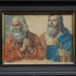 Старинная картина апост. Петра и Павла - Покупка в один клик
