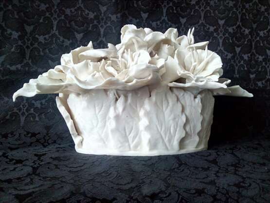 Sculptural composition “Porcelain flowerpot”, Ceramics, Handwork, Contemporary art, Винтаж, Russia, 2020 - photo 2