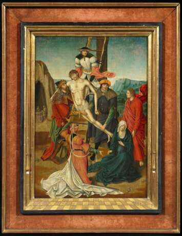 Flämischer Meister - um 1500. Kreuzabnahme - Foto 2