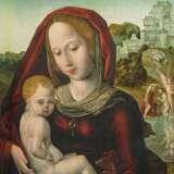 Flandes, Juan de (um 1460 Flandern - 1519 Palencia) - zugeschrieben. Madonna mit Kind - Foto 3