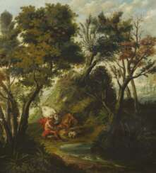 Wildens, Jan (1584 Anvers - 1653 Anvers) - Rayon. Mercure, Argus et Io dans un paysage forestier