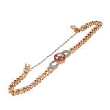 Bracelet avec une jolie carrure rubis-diamant "Infinite", - photo 3