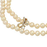 Long collier de perles de belle qualité, - photo 4