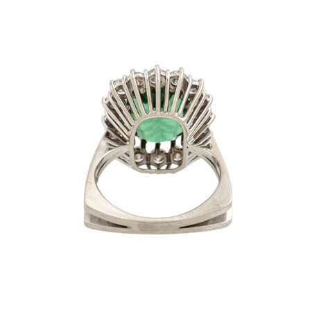 Ring mit feinem blaugrünen Turmalin ca. 5 ct - Foto 4
