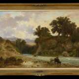 Knebel, Franz (1809 La Sarraz - 1877 Rom). Flusslauf in der römischen Campagna - Foto 2