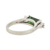 Ring mit 1 grünem Turmalin - Foto 3