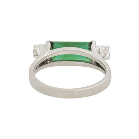 Ring mit 1 grünem Turmalin - Foto 4