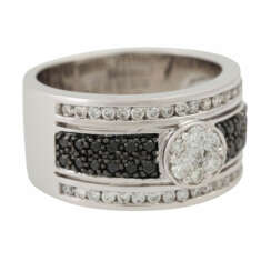 FABIANI Ring mit farblose Brillanten zusammen ca. 0,30 ct,