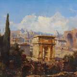 Choulant, Ludwig Theodor (1827 Dresden - 1900 Dresden). Forum Romanum in Rom - Foto 1