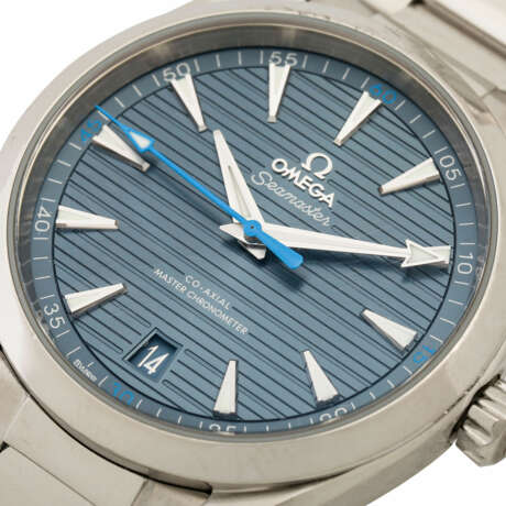 OMEGA Seamaster "Aqua Terra 150M Co-Axial Master Chronometer", Ref. 2201041210002. Herrenuhr. Aktueller Neupreis: 5.600,- Euro. - photo 5