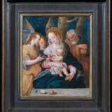 Prager Schule - um 1600. Heilige Familie mit Engeln - фото 2
