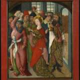 Schwäbischer Meister - um 1450. Disputation der Heiligen Katharina - Foto 2