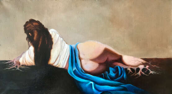 Пустая красота Canvas on the subframe Multilayer paintings Contemporary realism Russia 2021 - photo 1