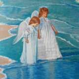 Oil painting “Angels”, Klemay, Частная, Canvas, Oil on canvas, Contemporary art, Fantasy, Russia, 2021 - photo 1