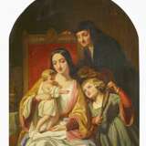 Pauwels, Ferdinand (1830 Ekeren - 1904 Dresden). Zwei Gemälde: Familienszenen in historischen Renaissancekostümen - photo 2