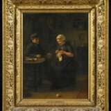 Artz, David Adolf Constant (1837 Den Haag - 1890 Den Haag). Junges Paar in der Stube - Foto 2