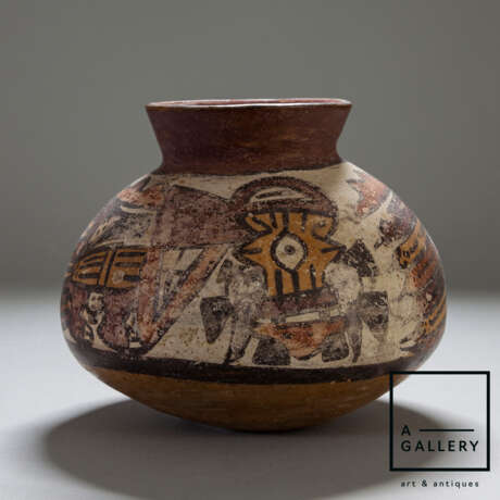 Сосуд с изображением Ужасной птицы “Vessel, Peru, 300-500 AD”, Clay, Pigment, Peru, 300-500 гг. н.э. - photo 3