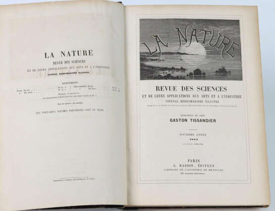 La Nature 1884 - Foto 1