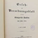 Gesetz- und Verordnungsblatt 1848/95 und 1906 - photo 2
