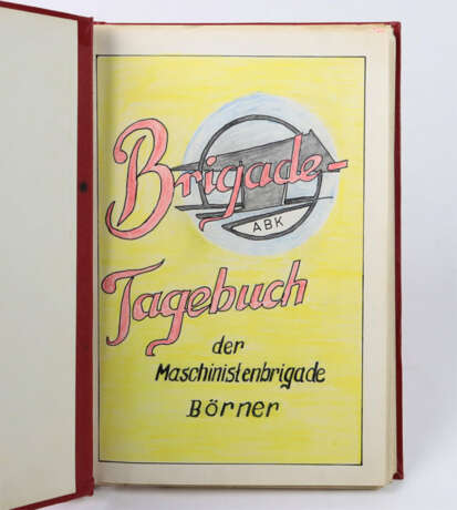 Brigadetagebuch um 1970 - фото 2