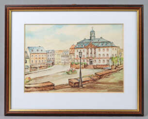 Rathaus Burgstädt - unbekannter Künstler