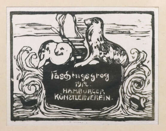 Faschingsgrog 1912 - Hambuger Künstlerverein - photo 2