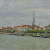 Oppler, Ernst (1867 Hannover - 1929 Berlin). Der alte Hafen von Travemünde - Foto 2