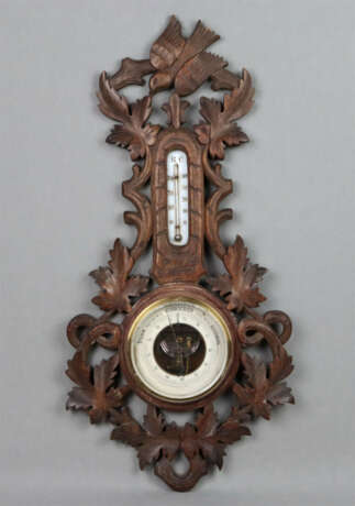 Jugendstil Wand Baro-/Thermometer - фото 1