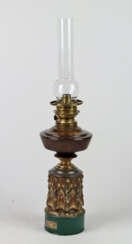 Jugendstil Petroleumlampe um 1900