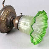 Faltenglas Deckenlampe um 1910 - Foto 2