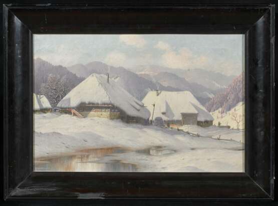 Hauptmann, Karl (1880 Freiburg - 1947 Todtnau). Winter im Schwarzwald - photo 2