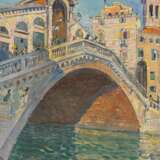 Schlichting, Max (1866 Sagan - 1937 Bad Tölz). Die Rialtobrücke in Venedig - photo 1