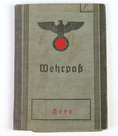 Wehrpass des Heeres 1938/42 - фото 1