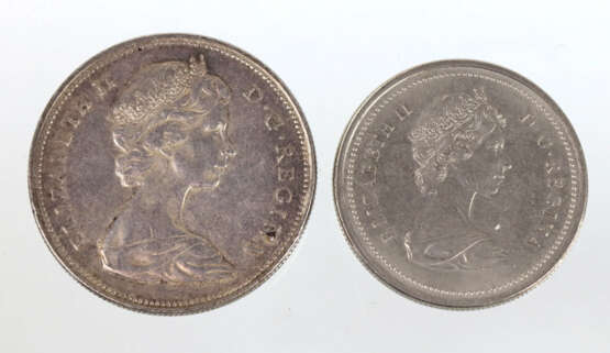 Canada Dollar 1966 unter anderem - Foto 1