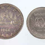 Canada Dollar 1966 unter anderem - Foto 2