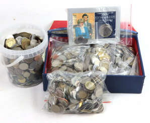 10 kg Münzen alle Welt