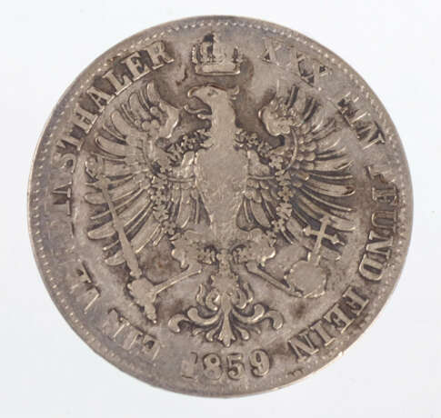 Vereinstaler Preussen 1859A - Foto 2