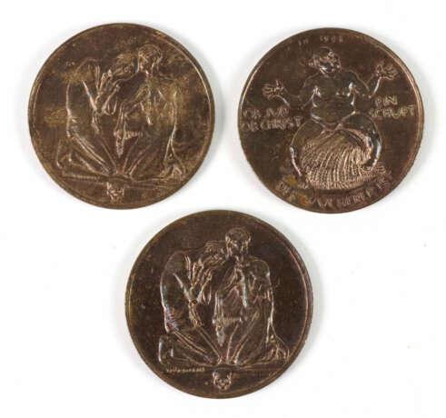 3 Medaillen Notgeld 1923 - Foto 1