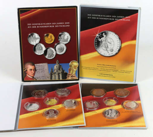 Gedenkmünzen 2006, 2011-2013 - Foto 1