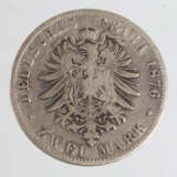 2 Mark Ludwig II König von Bayern 1876 D - photo 2