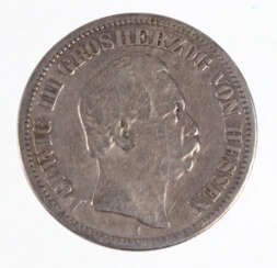2 Mark Ludwig III Hessen 1877 A