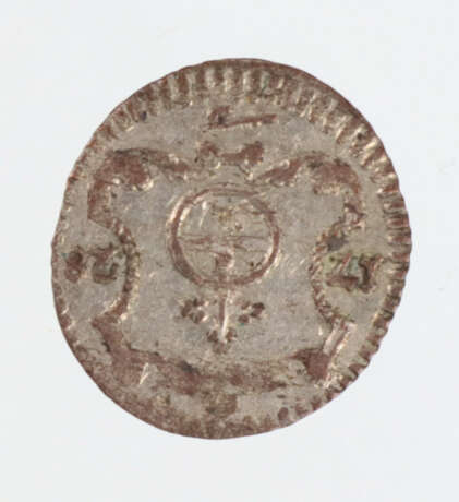 1 Pfennig Sachsen 1728 IGS - Foto 1