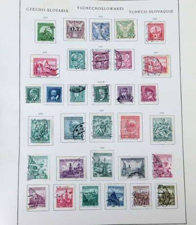 BriefmarkenTschechoslowakei 1918/36 - Foto 4